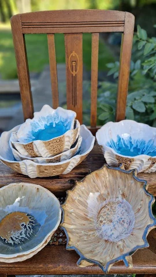 Seashell- Bowls für alle Meerverliebten