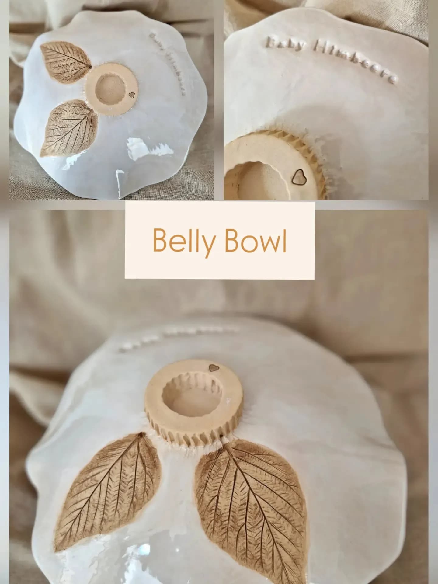 Wenn der Kosenamen des Babys die Rückseite der Babybauchschale zum H…